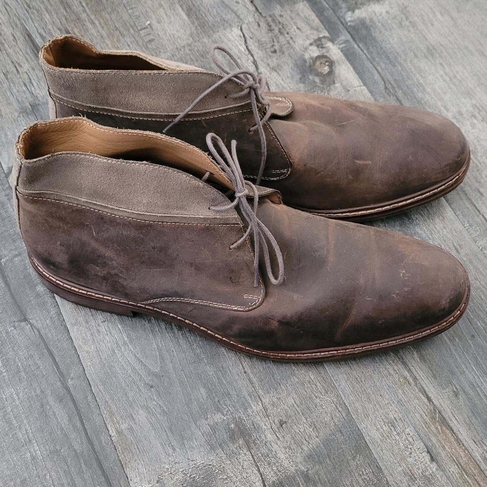 Cole Haan Leather Chukka Boots